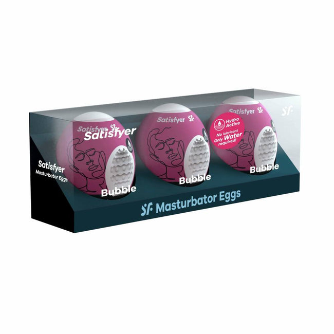 Satisfyer Masturbator Eggs zestaw jajek do masturbacji Bubble