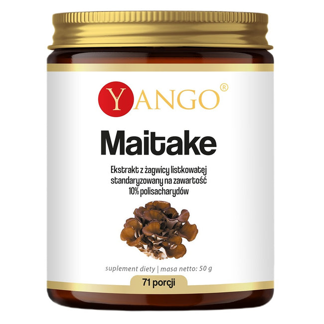 Yango Maitake ekstrakt 10% polisacharydów suplement diety 50g