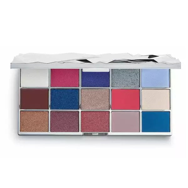 Makeup Revolution I Heart Revolution Glass Eyeshadow Palette cienie do powiek