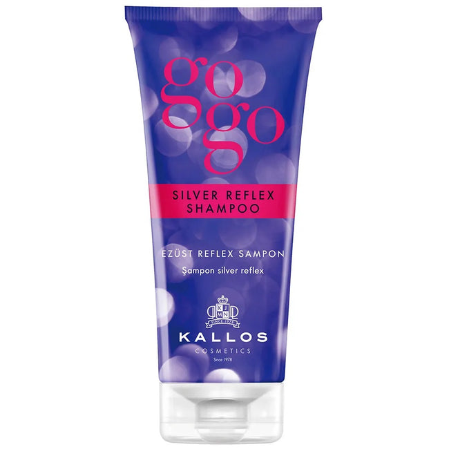 Kallos GoGo Silver Reflex Shampoo odświeżający kolor szampon do włosów 200ml