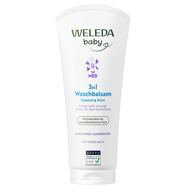 Weleda Baby Med balsam do mycia ciała 3w1 dla dzieci i niemowląt 200ml