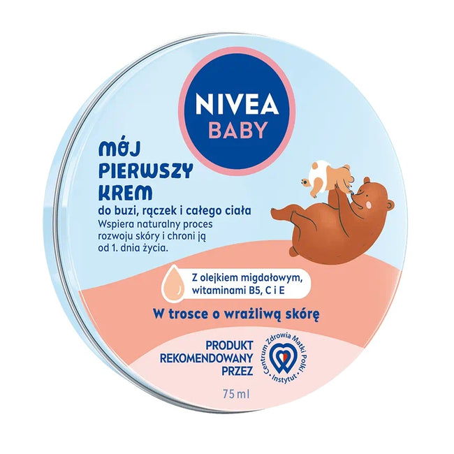 Nivea Baby mój pierwszy krem do buzi rączek i całego ciała 75ml