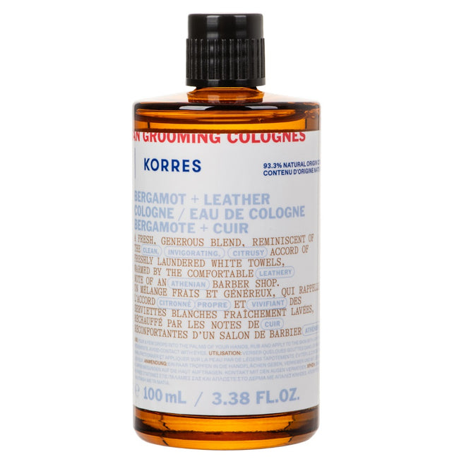 Korres Athenian Grooming Bergamot + Leather woda kolońska 100ml