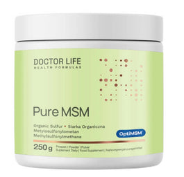 Doctor Life Pure MSM suplement diety w proszku 250g