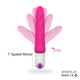 S-HANDE Sparta I wibrator z 9 trybami wibracji Red Rose