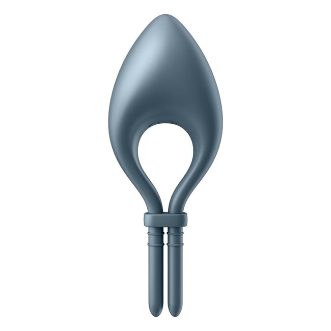 Satisfyer Bullseye wibrujący pierścień na penisa Dark Blue