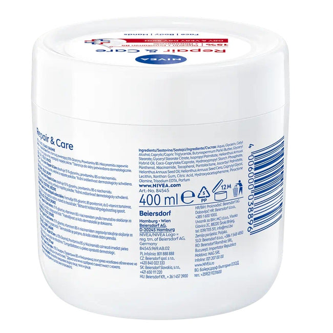 Nivea Repair & Care krem nawilżająco-regenerujący 400ml