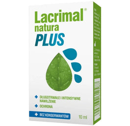 Lacrimal Natura Plus krople do oczu nawilżające 10ml