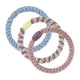 Invisibobble Twistar gumki do włosów plecione Lavender Braids 3szt.