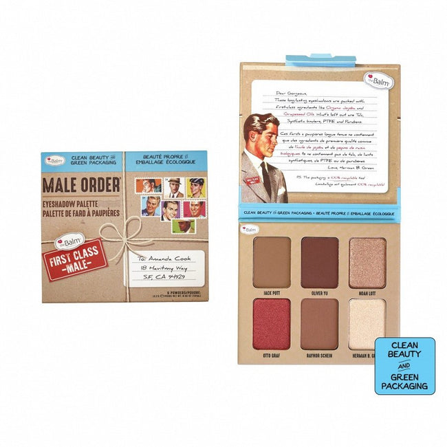 The Balm Male Order  Eyeshadow Palette paleta cieni do powiek
