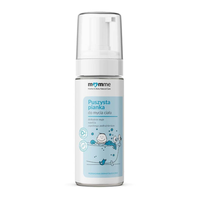 MomMe Puszysta pianka do mycia ciała 150ml
