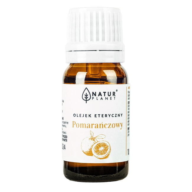 Natur Planet Olejek eteryczny pomarańczowy ze słodkiej pomarańczy 10ml