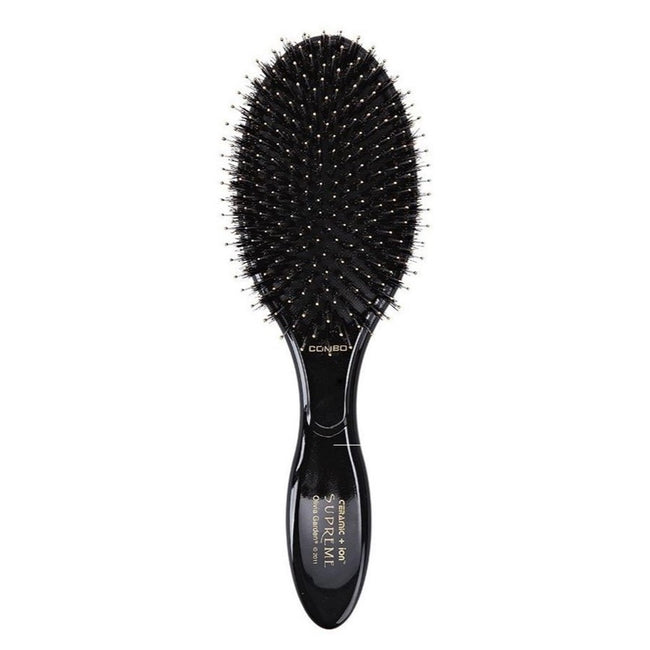 Olivia Garden Supreme Combo Ceramic+Ion szczotka do włosów Black CI-SPCO-BL