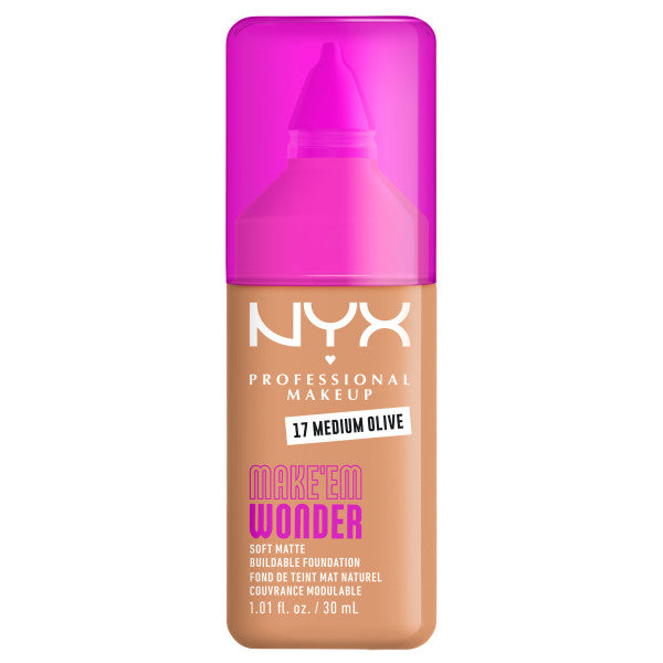 NYX Professional MakeUp Make'Em Wonder podkład do twarzy z długotrwałym kryciem 30ml
