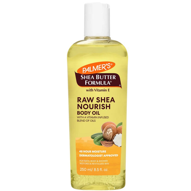 PALMER'S Raw Shea Nourish Body Oil odżywczy olejek do ciała 250ml