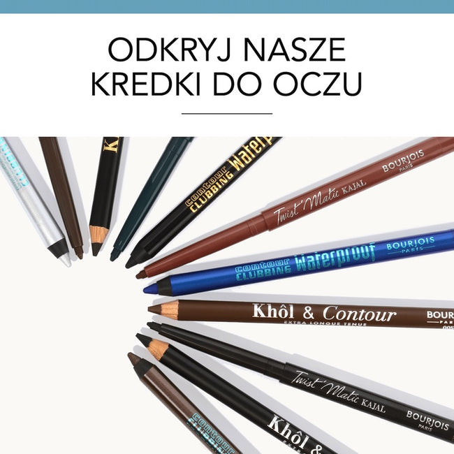 Bourjois Khol & Contour Eye Pencil Extra-Long Wear kredka do oczu