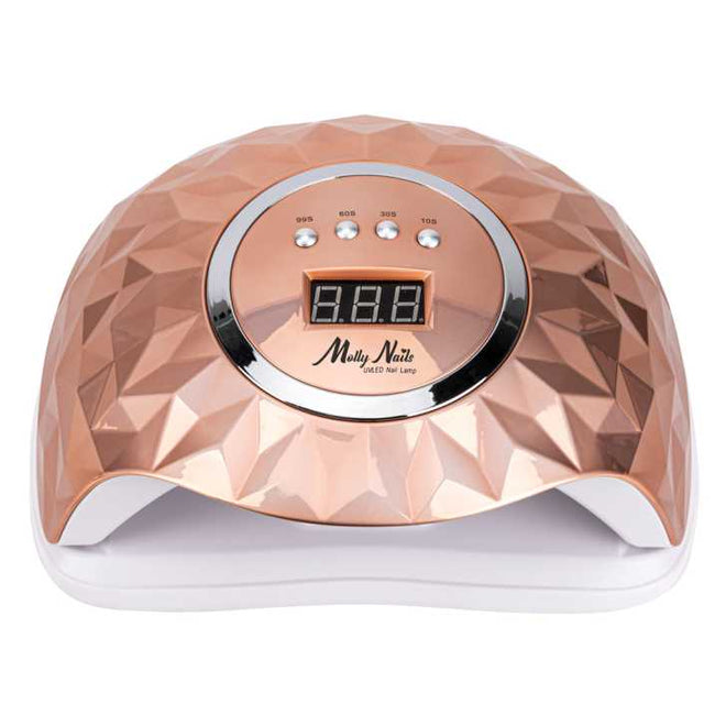 Molly Nails Lampa do paznokci dual UV/LED 248W Złota Y13