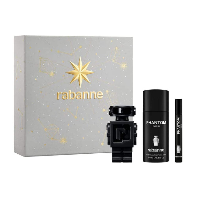 Paco Rabanne Phantom zestaw perfumy spray 50ml + dezodorant spray 150ml + perfumy spray 10ml