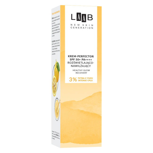 AA LAAB Tetra-C Yuzu krem-perfector SPF50 rozświetlająco-nawilżający 40ml