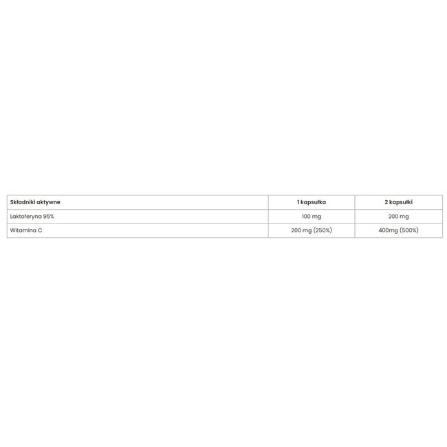 UP Health Pharma Lactofer+ UP laktoferyna suplement diety 45 kapsułek