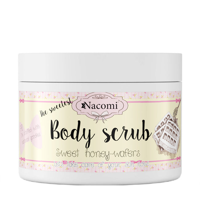 Nacomi Cukrowy peeling do ciała miodowe gofry 200g