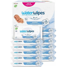 WaterWipes Sensitive+ Noworodek i Niemowlę chusteczki nawilżane 12x60szt.