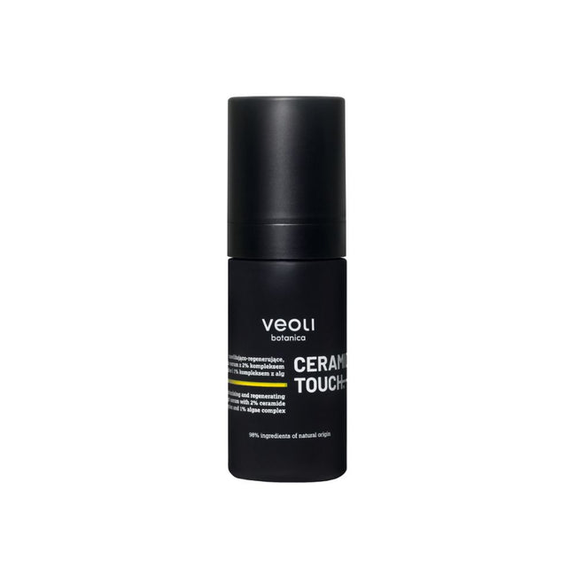 Veoli Botanica Ceramide Touch nawilżająco-regenerujące lekkie serum z 2% kompleksem ceramidów i 1% kompleksem z alg 30ml