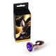MyLove Butt Plug Collection Jewellery metalowy korek analny Red Gold Purple