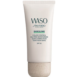 Shiseido Waso Shikulime Color Control Oil-Free Moisturizer SPF30 beztłuszczowy koloryzujący krem nawilżający 50ml