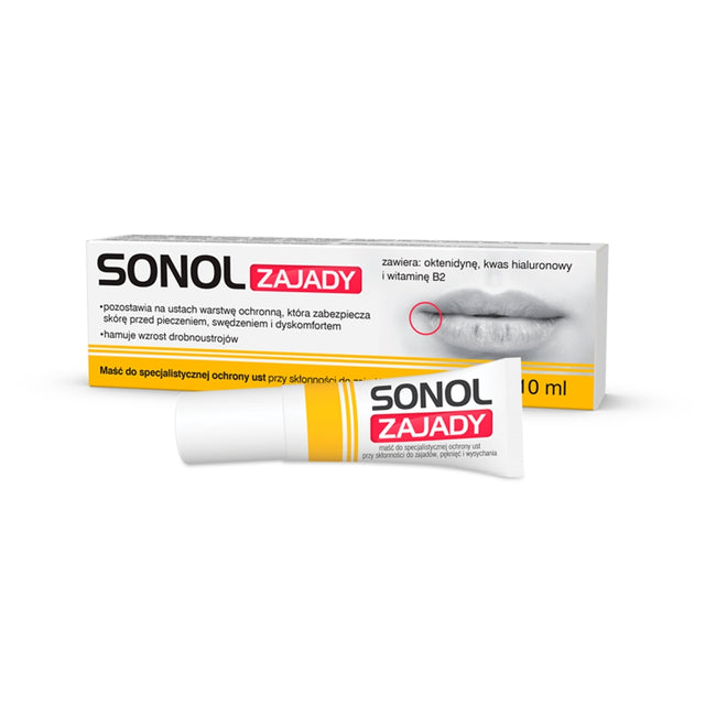 Sonol Zajady maść do specjalistycznej ochrony ust 10ml