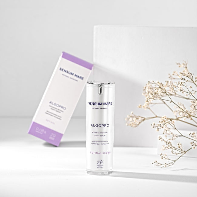 Sensum Mare Algopro skoncentrowane serum regenerująco-korygujące z 0.08% retinalem  30ml
