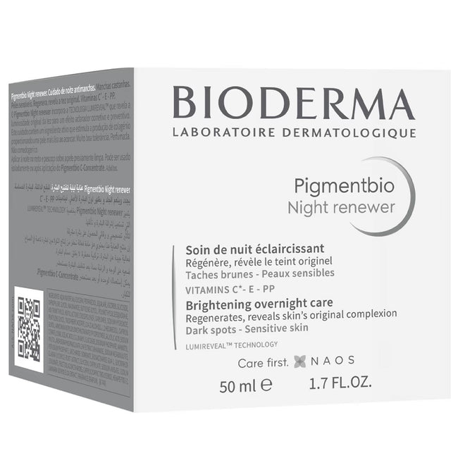 Bioderma Pigmentbio Night Renewer rozjaśniający krem do twarzy na noc 50ml