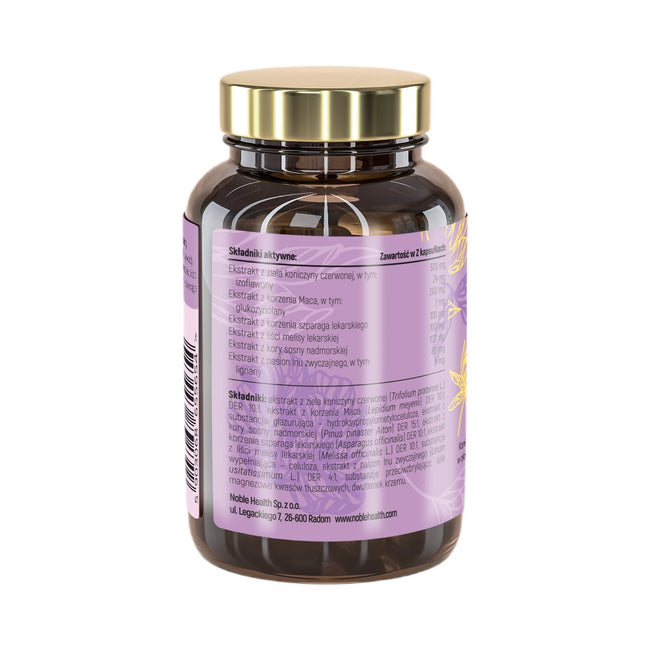 Noble Health Her Menopum suplement diety dla kobiet w okresie menopauzy 60 kapsułek