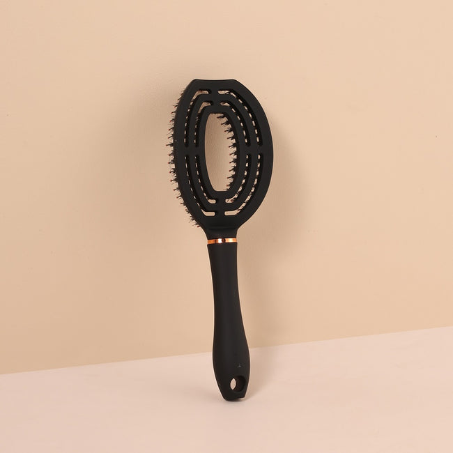 Sister Young Coco Hair Brush szczotka do włosów z włosiem dzika Black