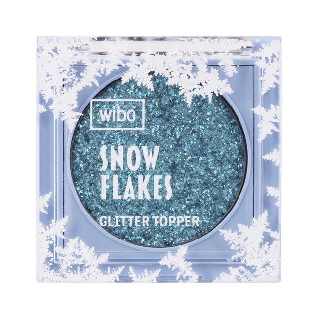 Wibo Snow Flakes Glitter Eyeshadow intensywnie połyskujący topper do powiek