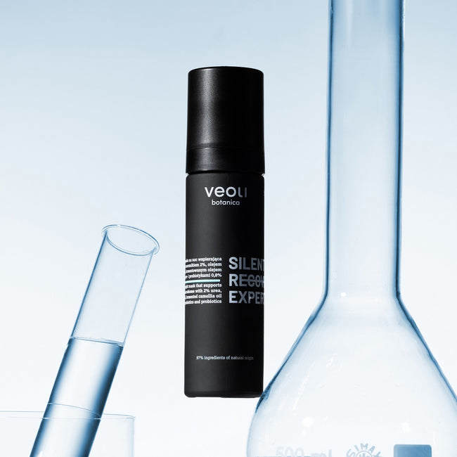 Veoli Botanica Silent Recovery Expert wyciszająca maska na noc wspierająca mikrobiom 50ml