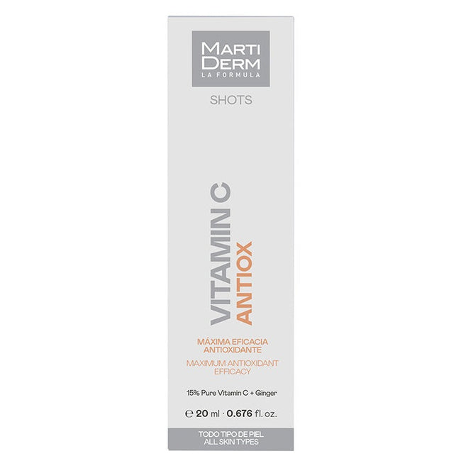 Martiderm Shots Vitamin C Antiox skoncentrowane serum do twarzy z witaminą C 20ml