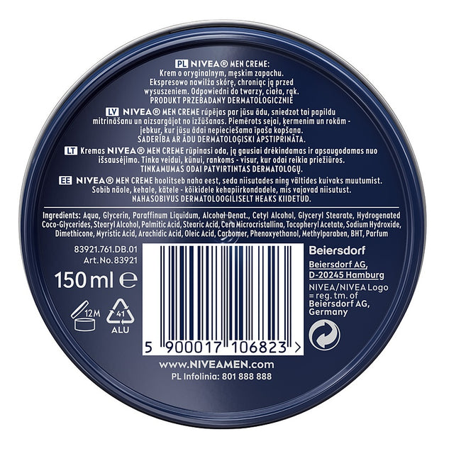 Nivea Men Creme Real Madryt krem uniwersalny 150ml