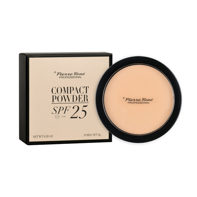 Pierre Rene Professional Compact Powder SPF25 puder prasowany