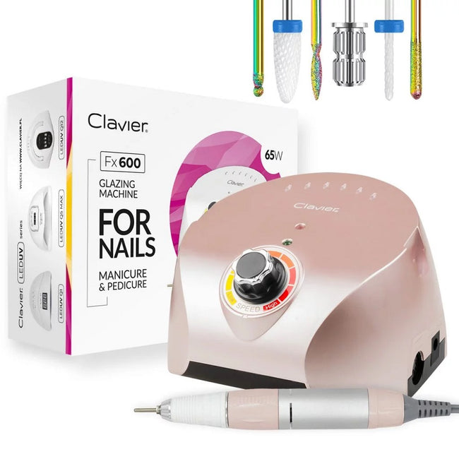 Clavier Frezarka do paznokci 65W FX 600 Rose Gold