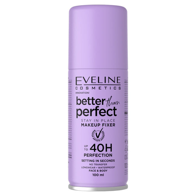 Eveline Cosmetics Better Than Perfect mgiełka utrwalająco-pielęgnująca do makijażu 100ml