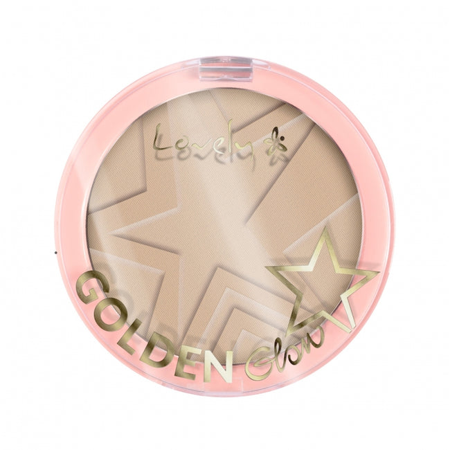 Lovely Golden Glow Powder lekki puder do twarzy  0g
