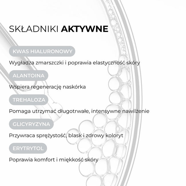 L'biotica Maska hialuronowa na tkaninie - nawilża i uelastycznia 23ml