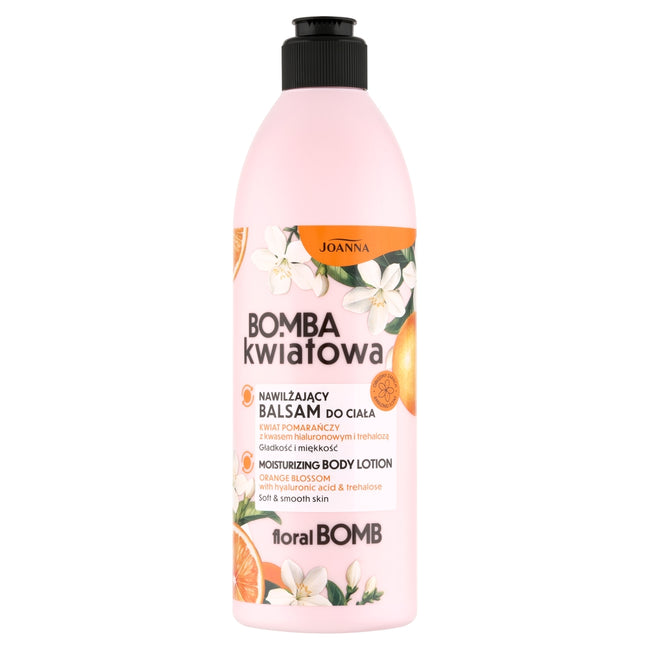 Joanna Bomba Kwiatowa nawilżający balsam do ciała kwiat pomarańczy 500g