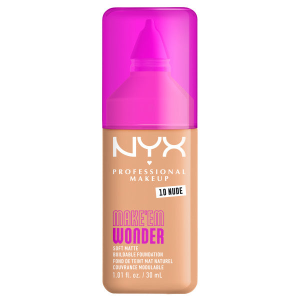 NYX Professional MakeUp Make'Em Wonder podkład do twarzy z długotrwałym kryciem 30ml