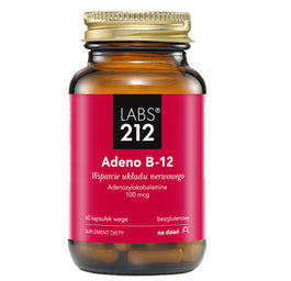 LABS212 Adeno B-12 suplement diety 60 kapsułek