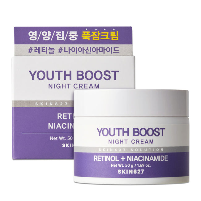 SKIN627 Youth Boost odmładzający krem na noc 50g