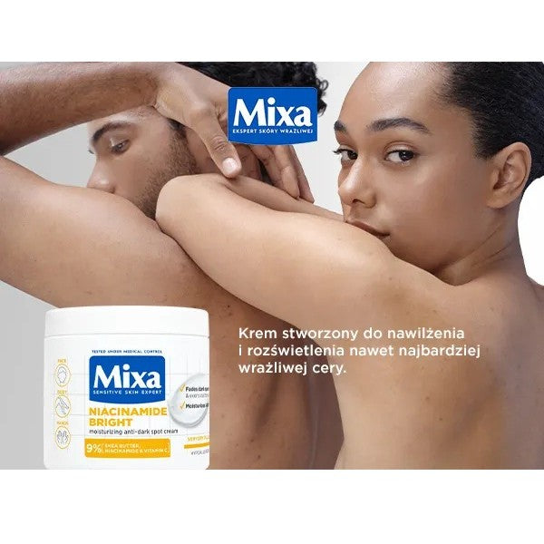 MIXA Niacinamide Bright nawilżający krem rozświetlający 400ml