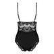 Obsessive 810-TED-1 zmysłowe body z koronką Black L/XL