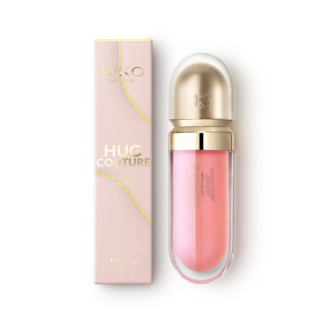 KIKO Milano Hug Couture Lip Volume Shimmery Limited Edition krem do ust wygładzający z efektem objętości i błyszczącym wykończeniem 6.5ml